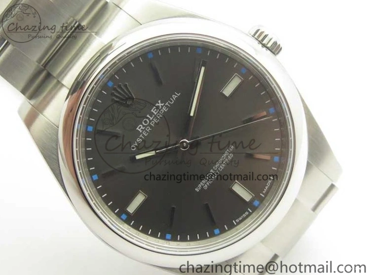 MiroTime 0507 Oyster Perpetual 39mm 114300 ARF 1:1 Best Edition 904L SS Case and Bracelet Gray Rhodium Dial SH Resilient 3394